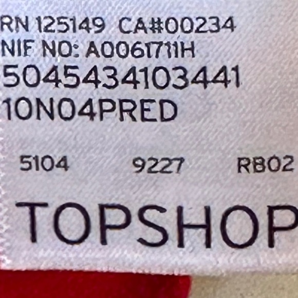 Topshop | Retro Mod Design Ruffle Details V-Neck Holiday Mini Blazer Dress - Picture 14 of 15